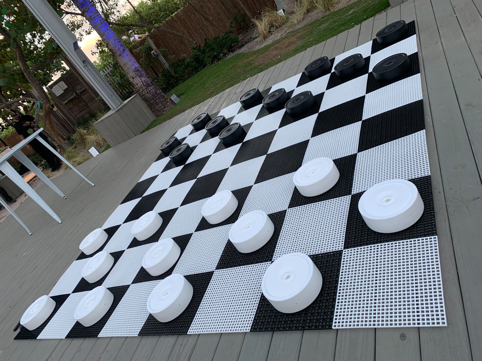 Giant Checkers rental