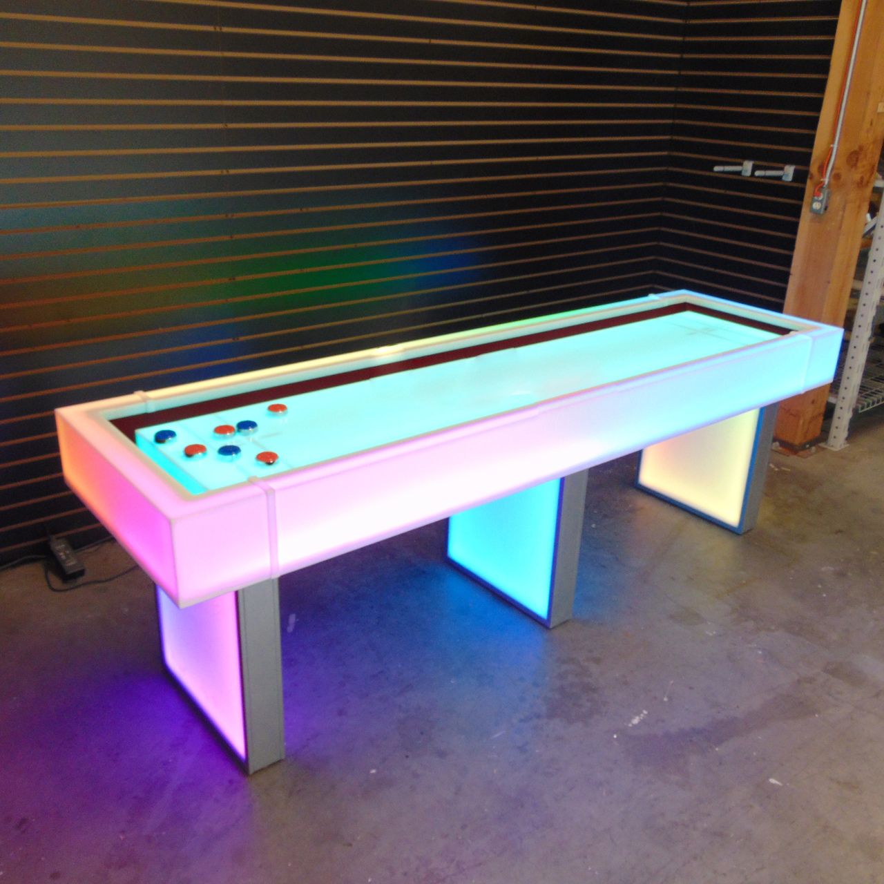 LED Shuffleboard Table rental
