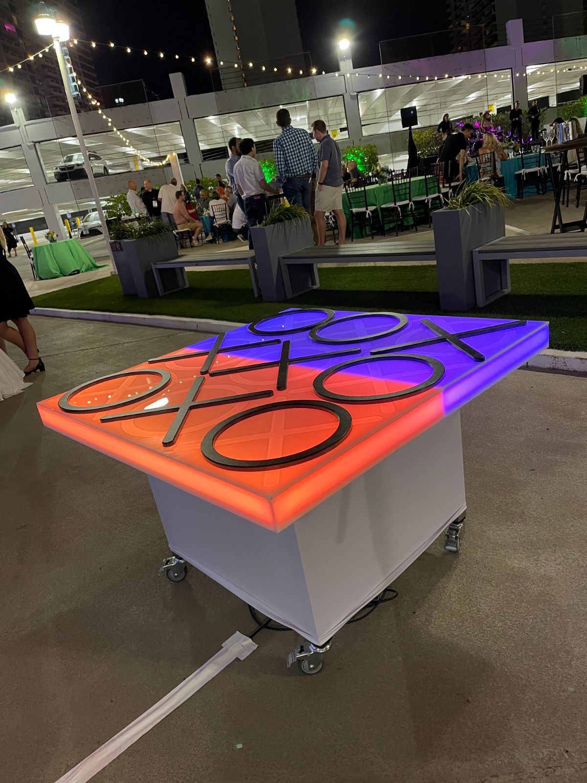 LED Big Tic Tac Toe rental