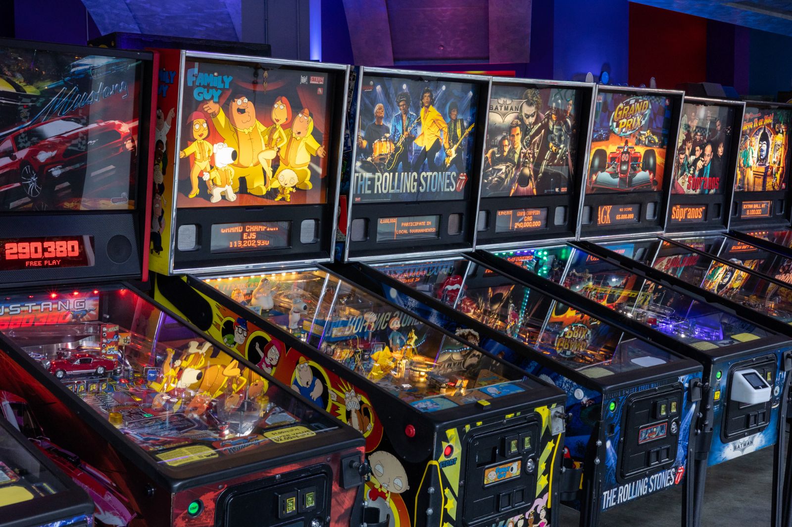 Pinball rental