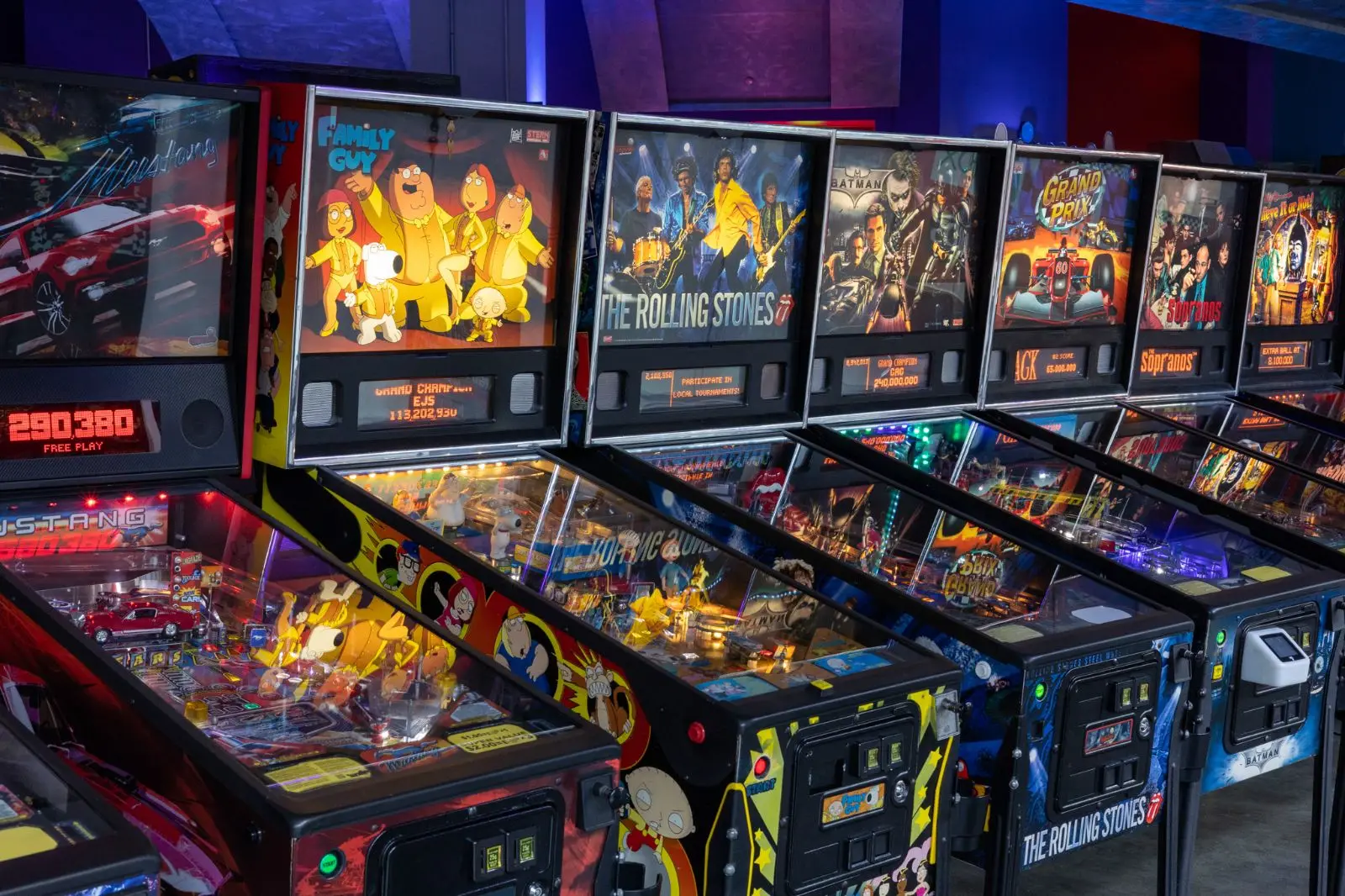 Pinball rental