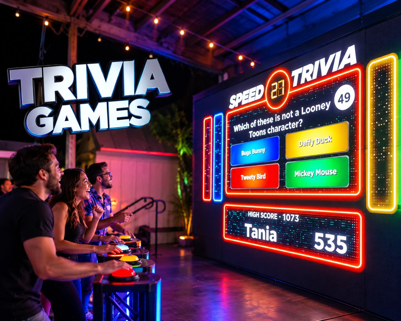 Hosted Team Trivia rental